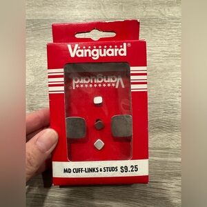 CH148 Vintage NIB Military Uniform Acc Vanguard Mess Dress Cuff Links & Studs